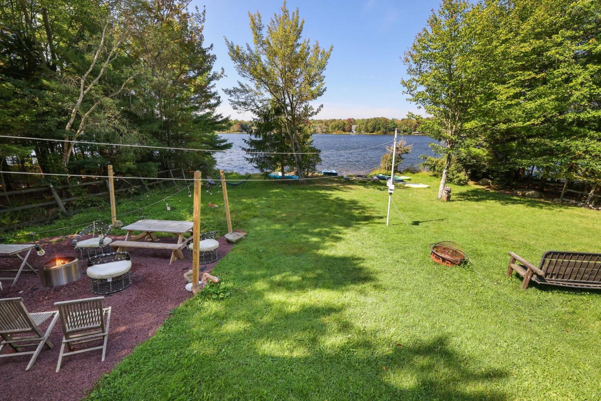 Zen Den - Pocono Lakefront With Hot Tub ! Pocono Summit Exterior foto